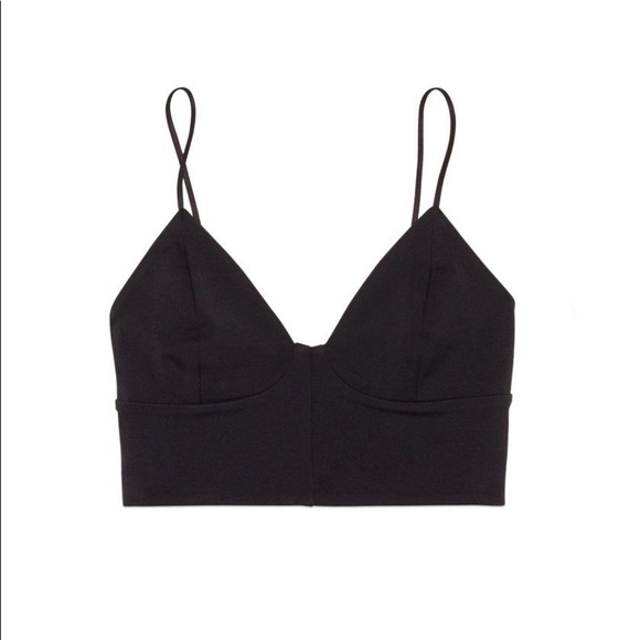 Wilfred Free Aritzia Black Bustier Top Size XS - Picture 1 of 3